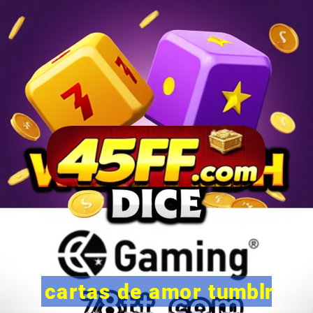 cartas de amor tumblr